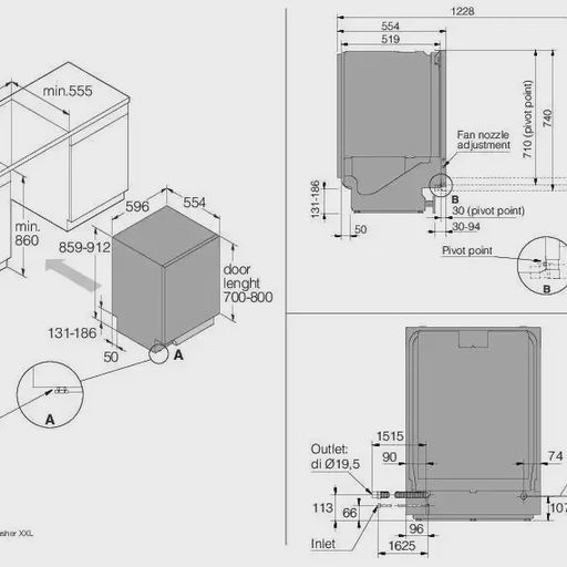 Встраиваемая посудомоечная машина ASKO DFI778UXXL